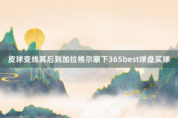 皮球变线其后到加拉格尔眼下365best球盘买球