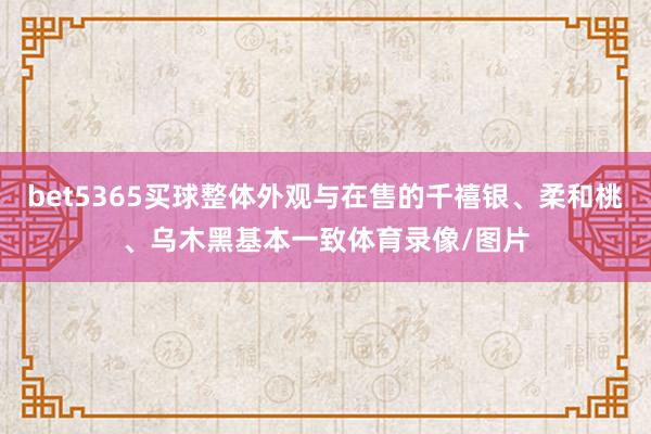 bet5365买球整体外观与在售的千禧银、柔和桃、乌木黑基本一致体育录像/图片